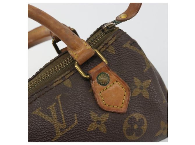 LOUIS VUITTON Monogram Mini Speedy Handtasche Vintage M41534 LV Auth 190879 Monogramm - Ansicht 17