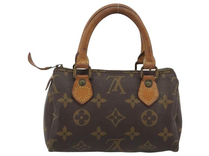 LOUIS VUITTON Monogram Mini Speedy Handtasche Vintage M41534 LV Auth 190879 Monogramm - Ansicht 2