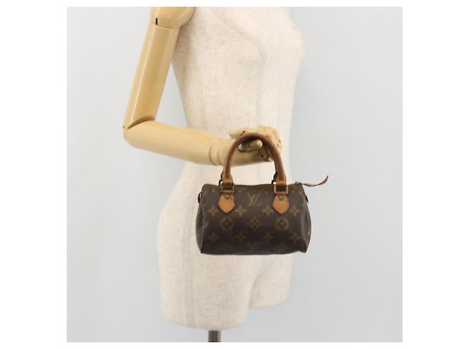 LOUIS VUITTON Monogram Mini Speedy Handtasche Vintage M41534 LV Auth 190879 Monogramm - Ansicht 20
