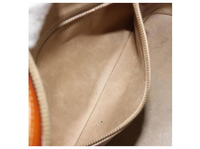LOUIS VUITTON Borsa Monogram Vernis Houston Beige M91004 LV Auth BA13970 - vista 25