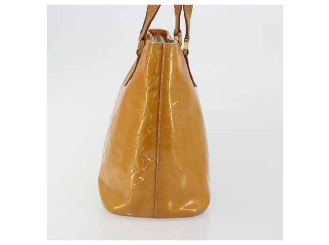 LOUIS VUITTON Borsa Monogram Vernis Houston Beige M91004 LV Auth BA13970 - vista 4