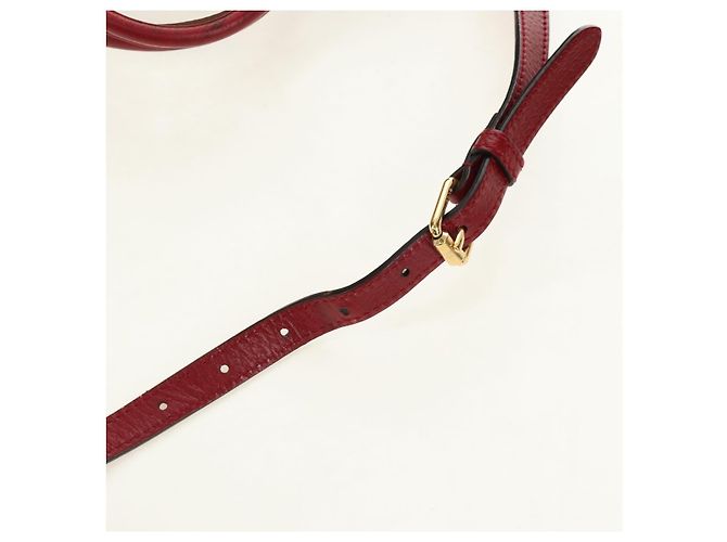 GUCCI GUCCI Ѓ~ Doraemon Micro GG Supreme Bag PVC 2way Beige 653952 Auth 190041M D'oro - vista 10