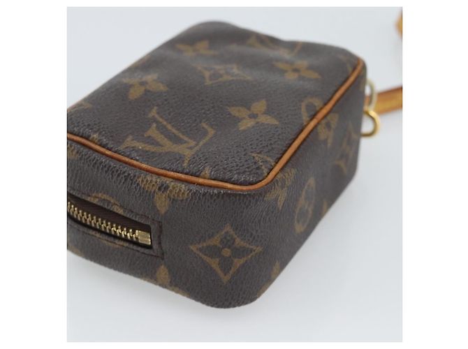 LOUIS VUITTON Monogram Trousse Wapity Pouch M58030 LV Auth 191537 Monogramma - vista 16