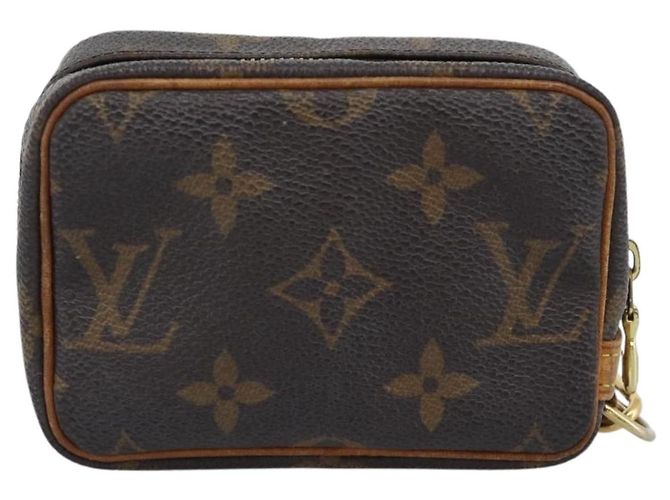 LOUIS VUITTON Monogram Trousse Wapity Pouch M58030 LV Auth 191537 Monogramma - vista 2