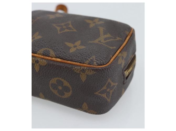 LOUIS VUITTON Monogram Trousse Wapity Pouch M58030 LV Auth 191537 Monogramma - vista 9