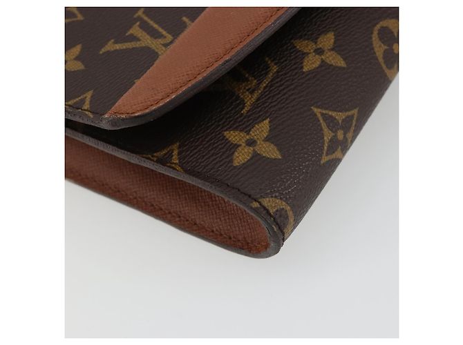 LOUIS VUITTON Borsa a Spalla Monogram Bordeaux M51798 LV Auth BA13976 Monogramma - vista 14