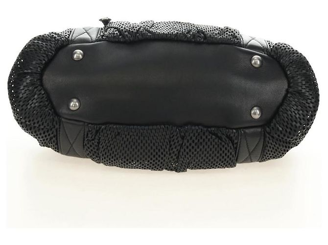 Borsa Miu Miu in pelle 2way nera argento Auth BA13790V Nero - vista 11