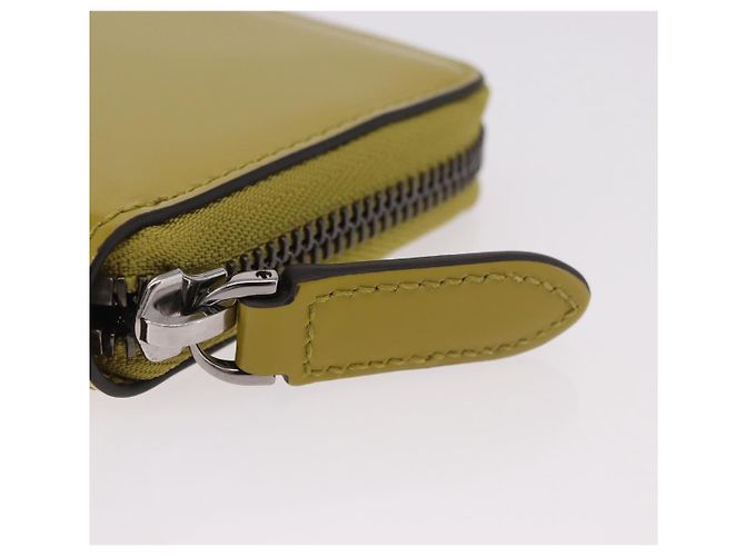 Portafoglio GUCCI in pelle vernice Verde Argento 817375 Auth BA13847V - vista 12