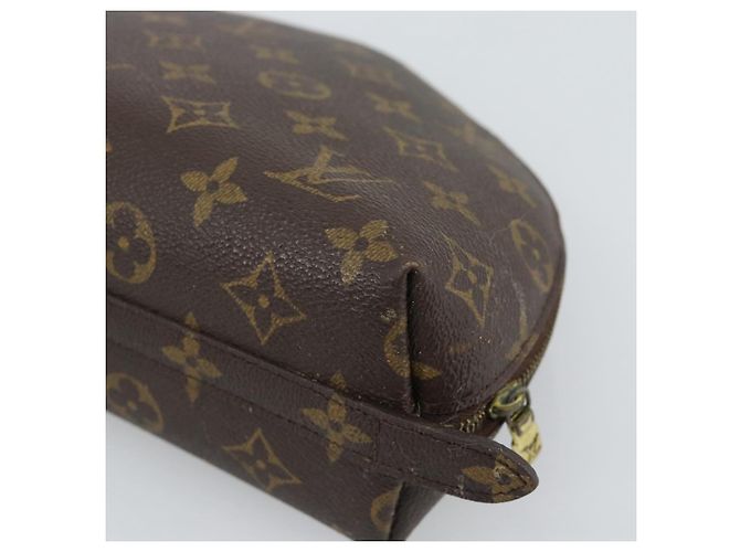 LOUIS VUITTON Monogram Trousse Demi Ronde Cosmetic Pouch M47520 LV Auth BA13889 Monogramma - vista 15