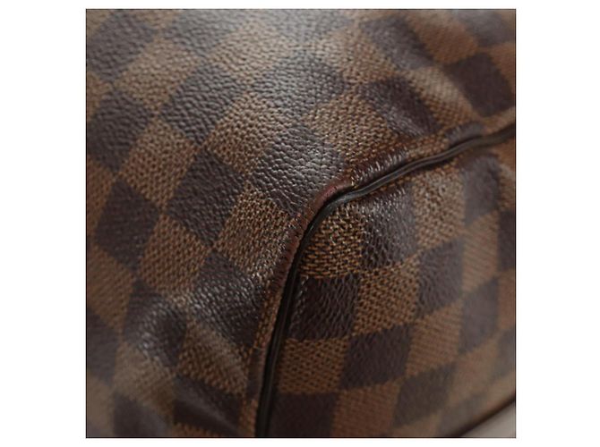LOUIS VUITTON Damier Ebene Speedy Bandouliere 35 Hand Bag N41366 Auth 188496SAV - vista 17