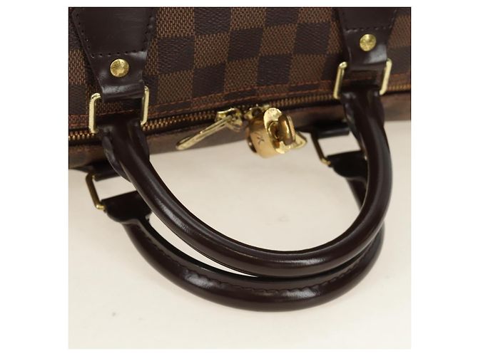 LOUIS VUITTON Damier Ebene Speedy Bandouliere 35 Hand Bag N41366 Auth 188496SAV - vista 7