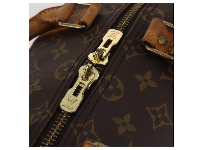 LOUIS VUITTON Borsa Boston Monogram Keepall 45 M41428 LV Auth 189744 Monogramma - vista 16
