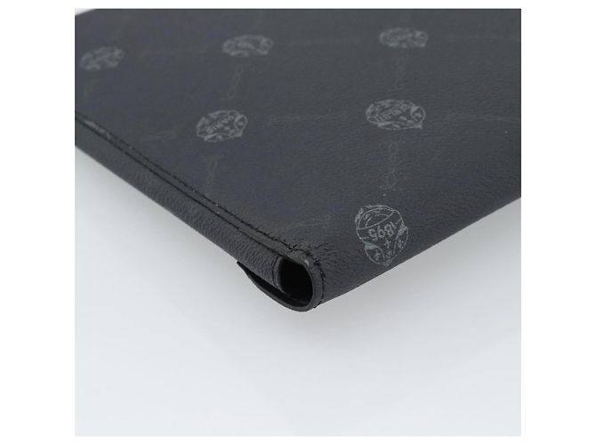 Clutch Berluti in PVC Nero Argento Auth BA13162 - vista 11