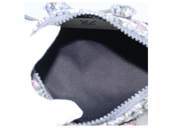 LOUIS VUITTON Borsa Monogram Felt Keepall XS Grigio Rosa M80821 Auth 191687SAM Marrone - vista 19