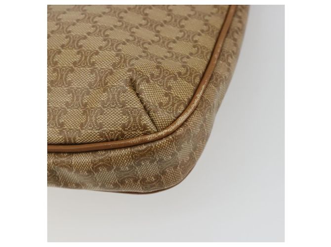 Céline Borsa a tracolla CELINE Macadam PVC Pelle Beige Oro Autentica 191017A D'oro - vista 12
