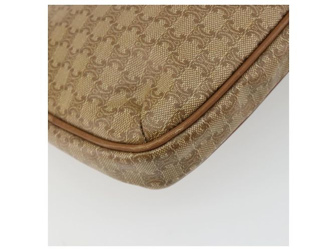 Céline Borsa a tracolla CELINE Macadam PVC Pelle Beige Oro Autentica 191017A D'oro - vista 13