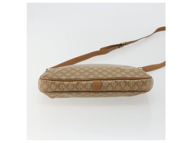 Céline Borsa a tracolla CELINE Macadam PVC Pelle Beige Oro Autentica 191017A D'oro - vista 9