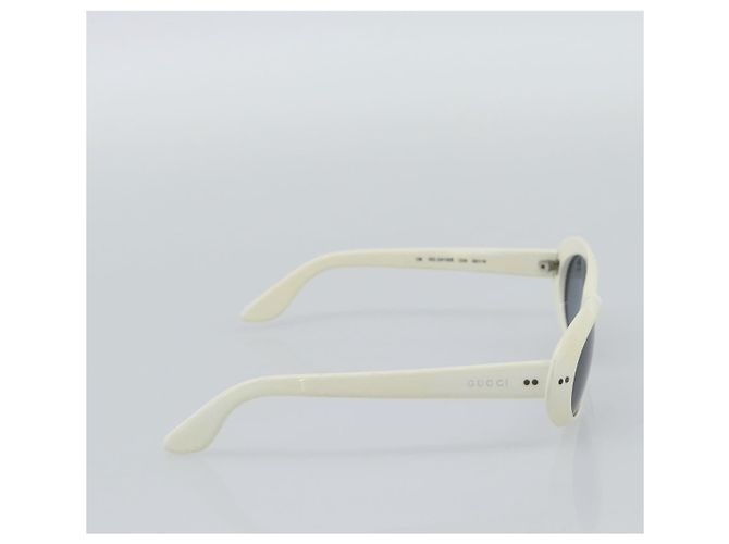 GUCCI Sonnenbrille Kunststoff Weiß Auth mr2720A - Ansicht 4