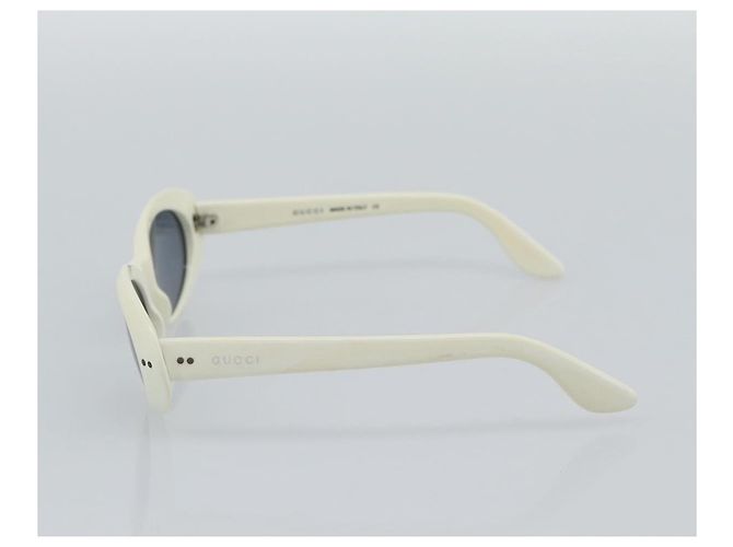 GUCCI Sonnenbrille Kunststoff Weiß Auth mr2720A - Ansicht 6