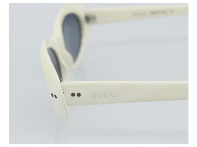 GUCCI Sonnenbrille Kunststoff Weiß Auth mr2720A - Ansicht 7