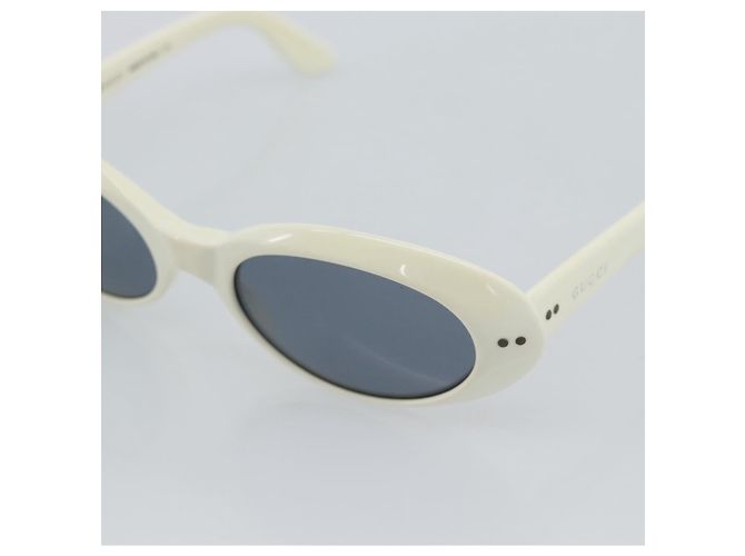 GUCCI Sonnenbrille Kunststoff Weiß Auth mr2720A - Ansicht 9