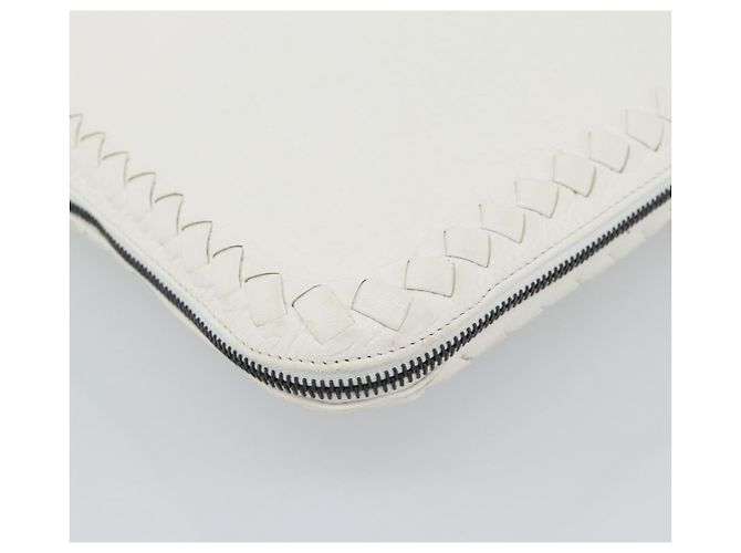 Borsa BOTTEGA VENETA in pelle bianca Auth mr2777V Bianco - vista 11