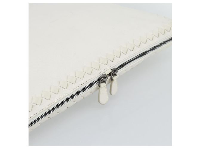 Borsa BOTTEGA VENETA in pelle bianca Auth mr2777V Bianco - vista 14