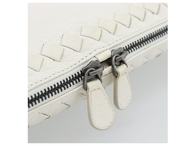 Borsa BOTTEGA VENETA in pelle bianca Auth mr2777V Bianco - vista 15
