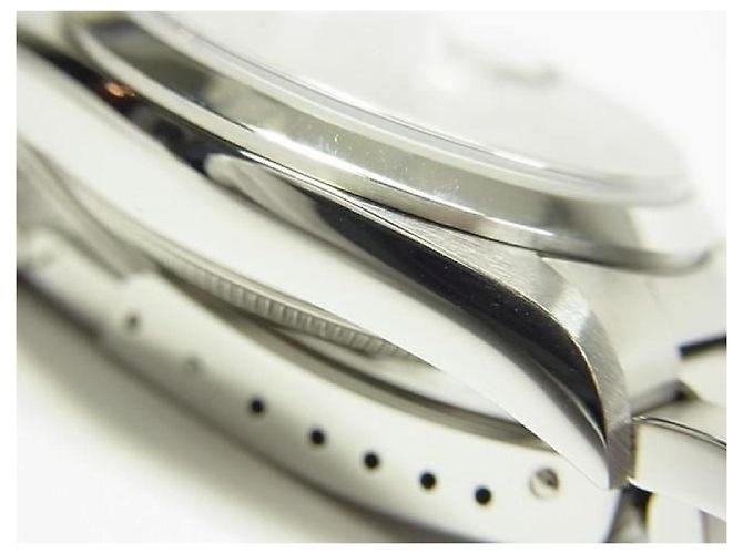 ROLEX Oyster PERPETUAL date black Ref.15200 K series Uomo Argento - vista 11