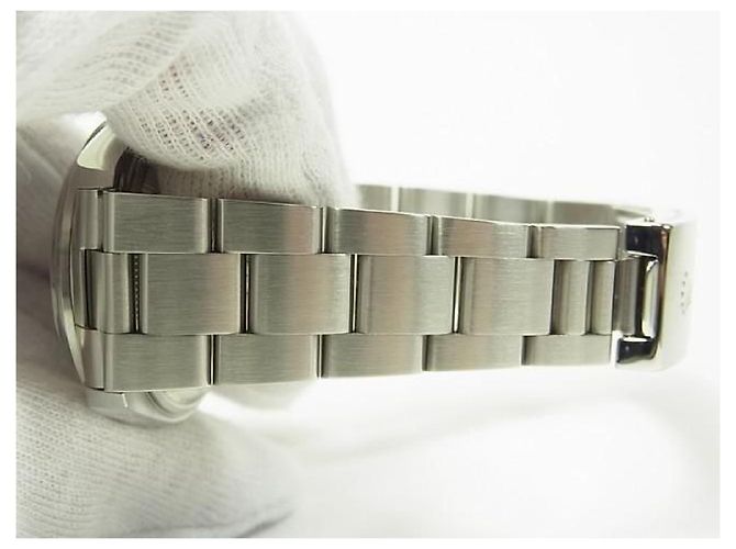 ROLEX Oyster PERPETUAL date black Ref.15200 K series Uomo Argento - vista 15