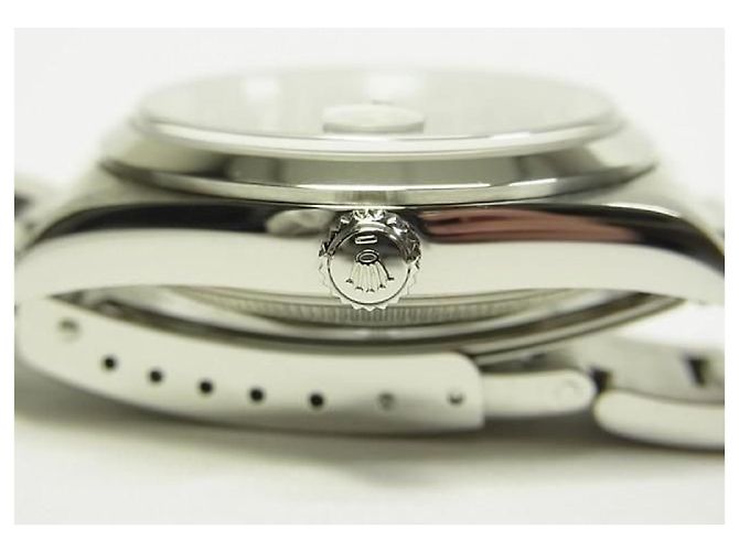 ROLEX Oyster PERPETUAL date black Ref.15200 K series Uomo Argento - vista 7