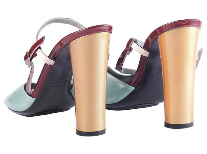 Sandali con cinturino alla caviglia multicolore Marc Jacobs - vista 3