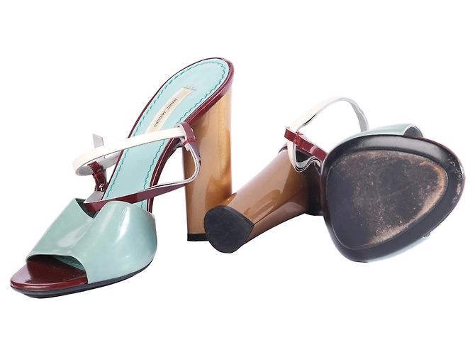 Sandali con cinturino alla caviglia multicolore Marc Jacobs - vista 7