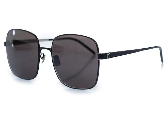 Saint Laurent, Occhiali da sole neri oversize Nero - vista 2