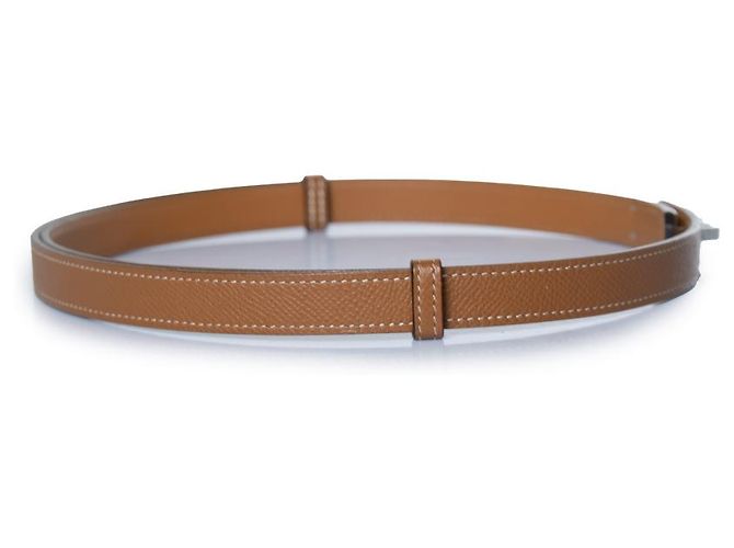 Hermès Hermes, Kelly mit Gürtel aus Epsom braun - Ansicht 4