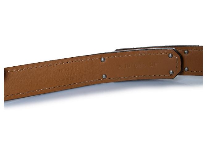Hermès Hermes, Kelly mit Gürtel aus Epsom braun - Ansicht 8