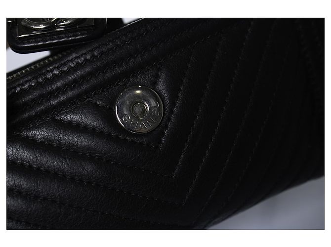 Chanel, Le boy chevron funda para teléfono Negro - vista 8