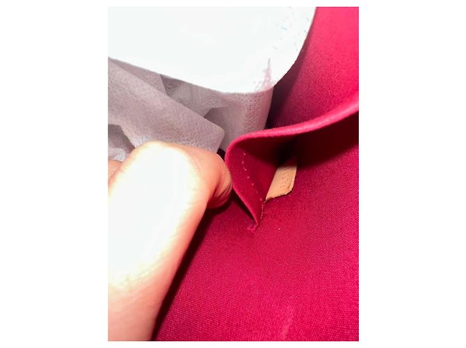 Louis Vuitton Alma - Bolsa em couro verniz vermelho - vista 7