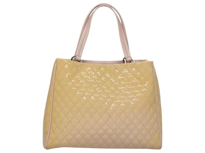 Salvatore Ferragamo Vala Lackleder Beige - Ansicht 2