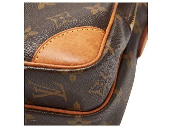 Borsa a tracolla Louis Vuitton Monogram Amazon Marrone - vista 4