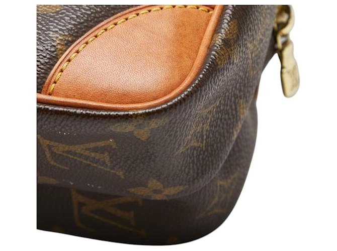 Borsa a tracolla Louis Vuitton Monogram Amazon Marrone - vista 6