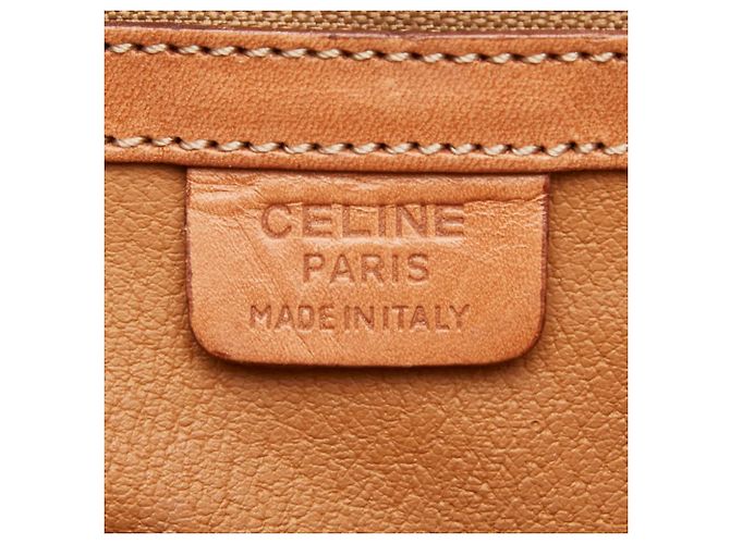 Céline Borsa a mano e borsa a tracolla Celine Macadam Brown Marrone - vista 7
