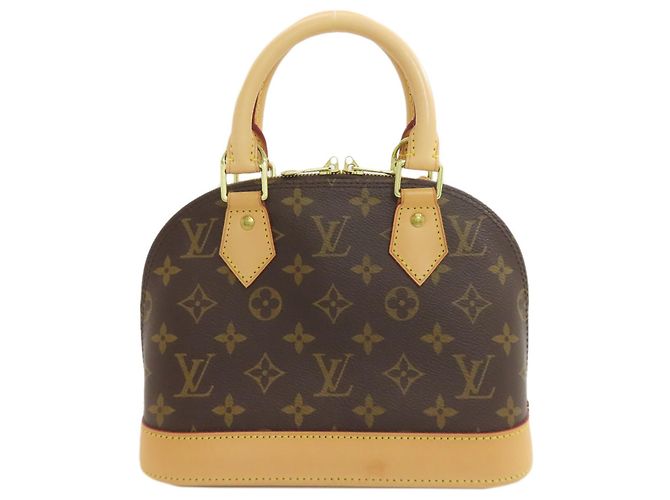 Borsa Louis Vuitton Alma BB Monogramma - vista 2