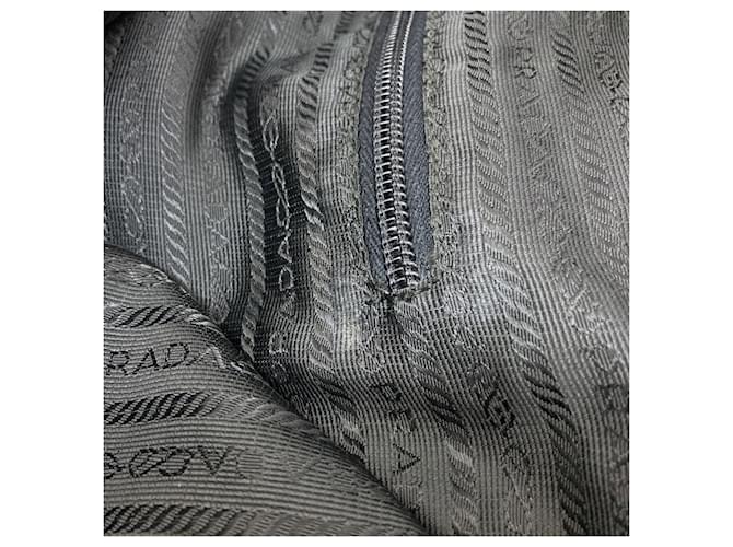 Borsa Tote Prada in nylon nero - vista 10
