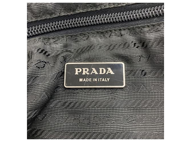Borsa Tote Prada in nylon nero - vista 6