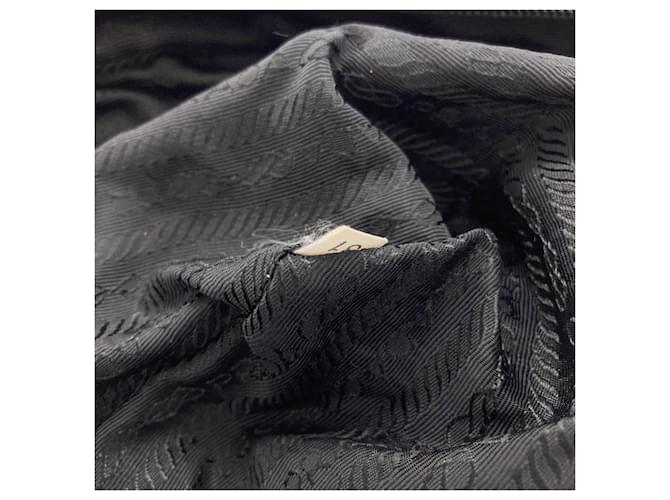 Borsa Tote Prada in nylon nero - vista 7