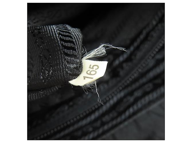 Borsa a Spalla Prada V166 Logo Hardware Nero - vista 7