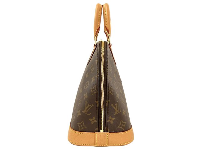 Borsa Louis Vuitton Alma PM Monogramma - vista 3