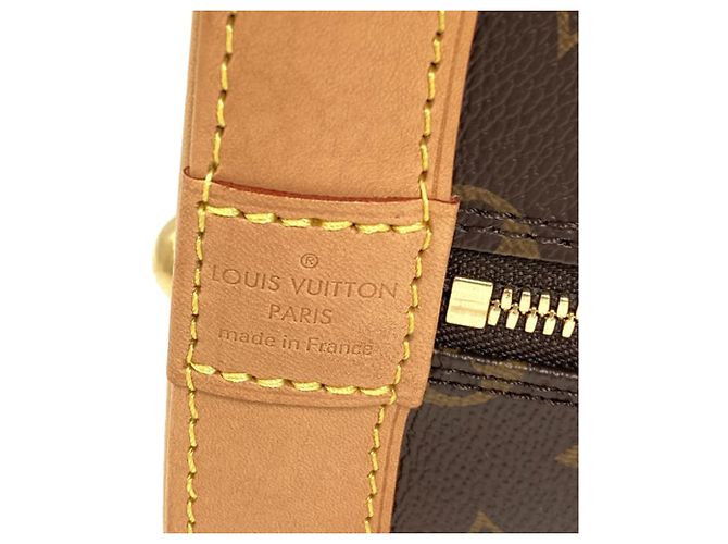 Borsa Louis Vuitton Alma PM Monogramma - vista 6