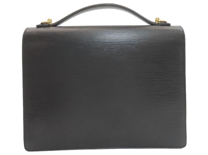 Borsa Louis Vuitton M40783 Monceau Nero - vista 2